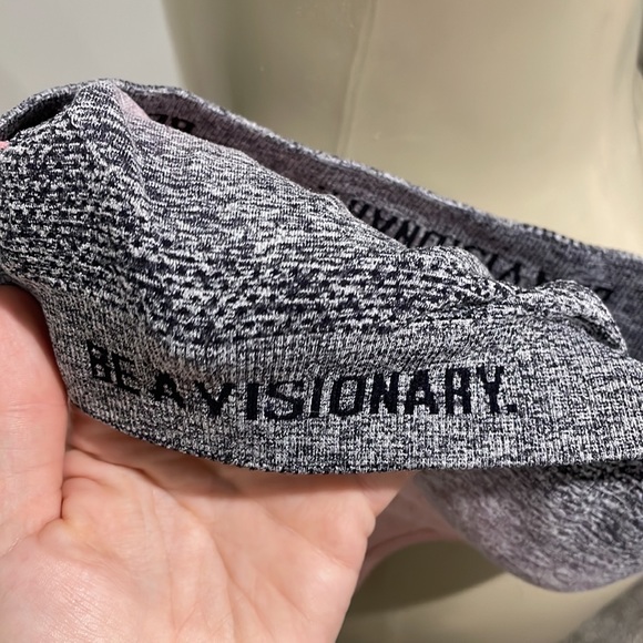 Gymshark// pink and grey ombré sports bra small - Picture 6 of 6